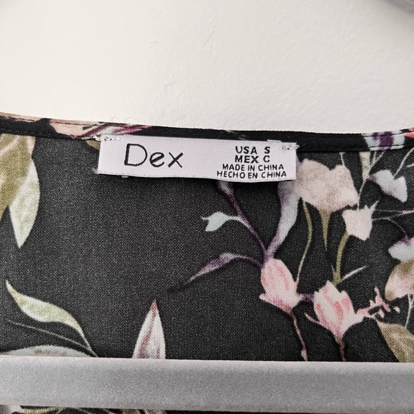 Dex floral tie sleeve blouse - Picture 5 of 5